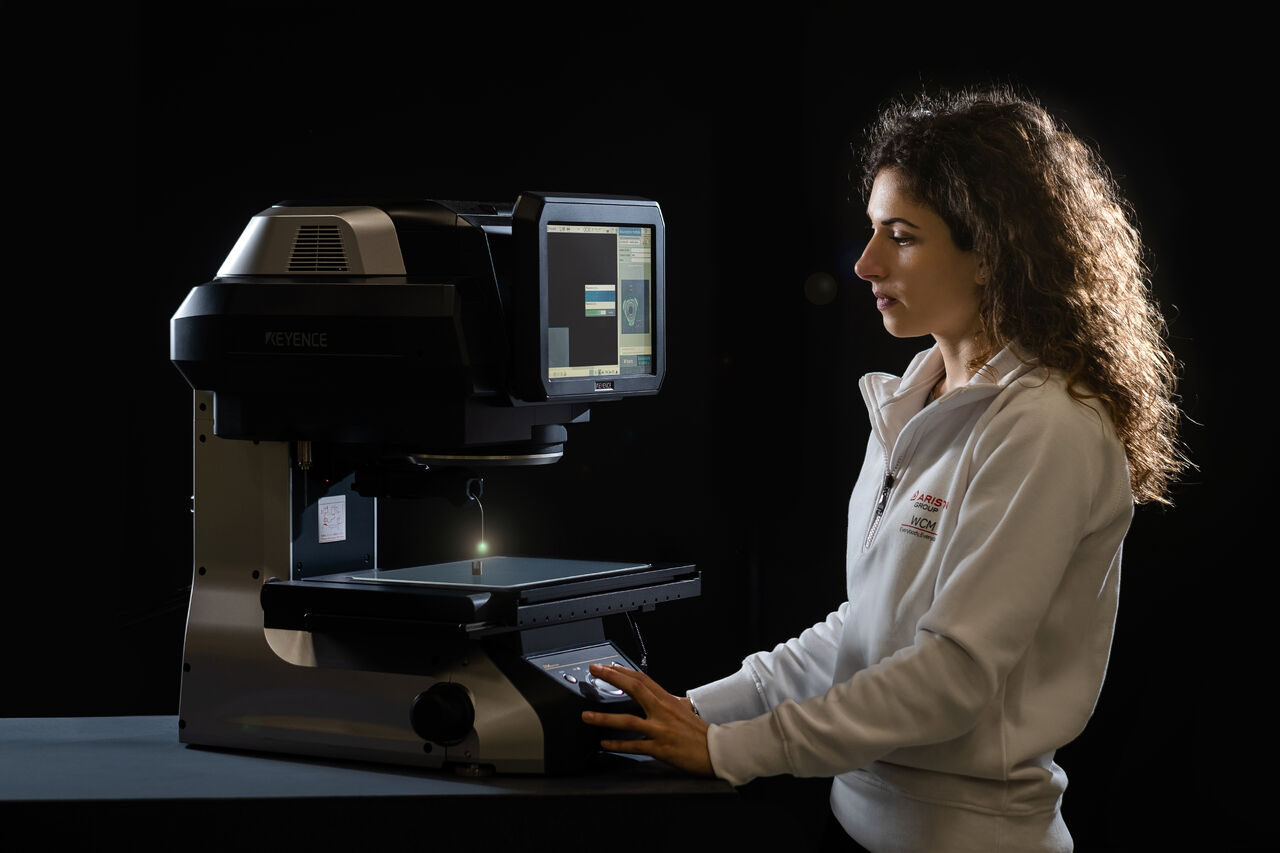 Engineer in a laboratory